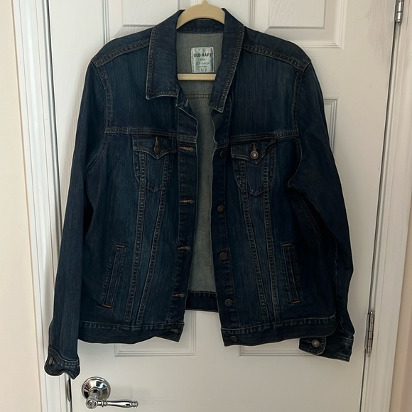 Dark Wash Jean Jacket - Picture 1 of 2
